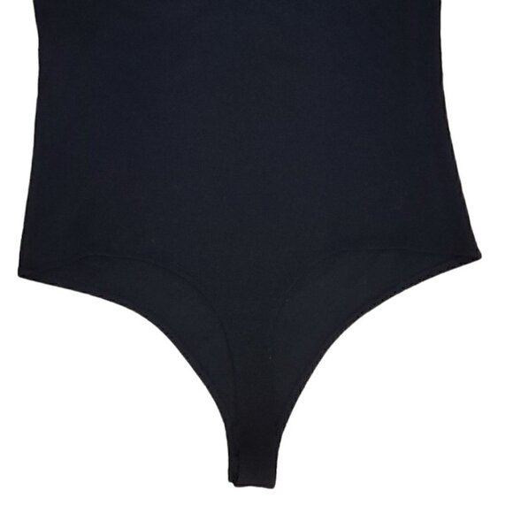 NWT AVEC LES FILLES Black ribbed tank bodysuit - Picture 3 of 12